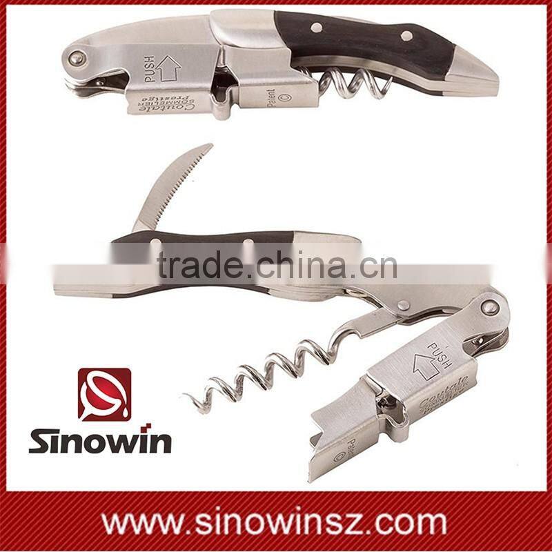 Manual handle model ebony wood opener