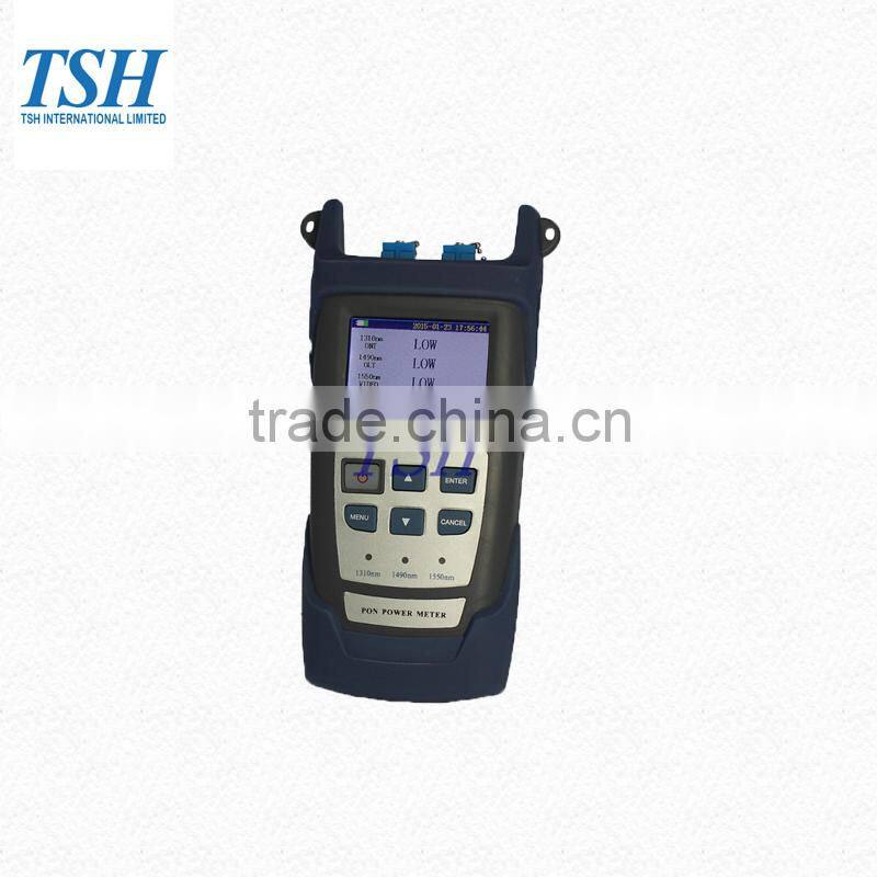 Guangzhou supplier PON meter handheld fiber optic power meter & fiber optical light source power meter
