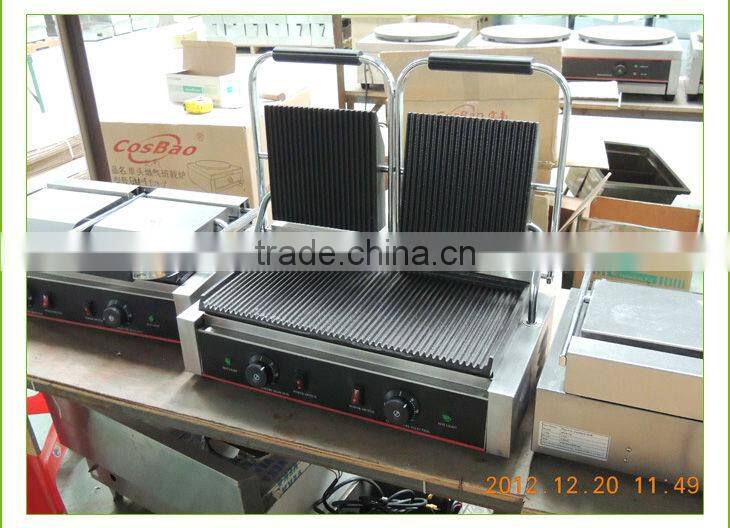 Stainless Steel Panini Press Sanwich Maker,Electric Contact Grill BN-813(CE Approval)
