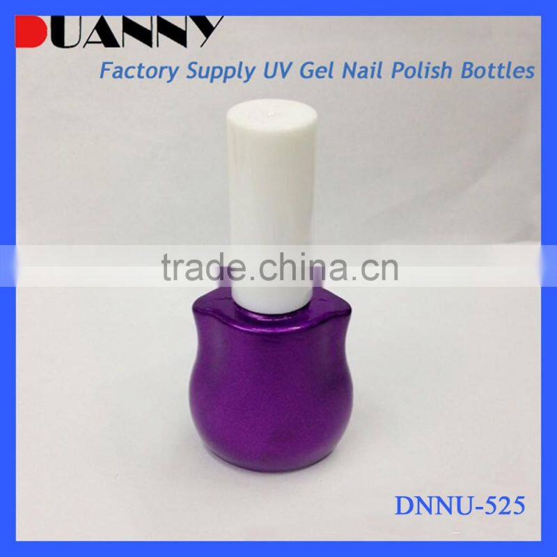 Unique Glass Purple Nail Polish Bottle Packaging,Unique Purple Nail Polish Bottle