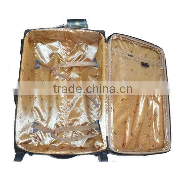 2013 travel bag trolleye minent vanity business eminent PU latest beauty travel luggage case