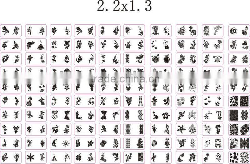 nail stamp 6 PCS nail supplier made in china