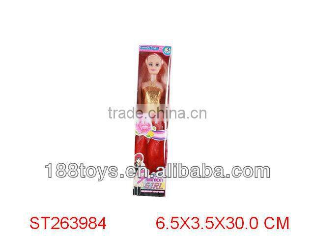 11.5 inch cheap beauty girl doll toy