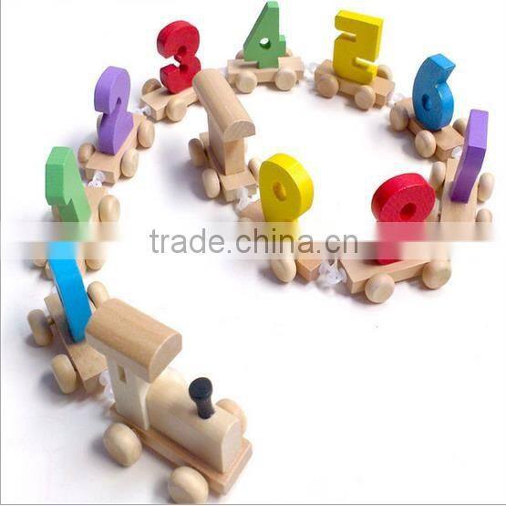 kids wooden educational toy/ diy train track