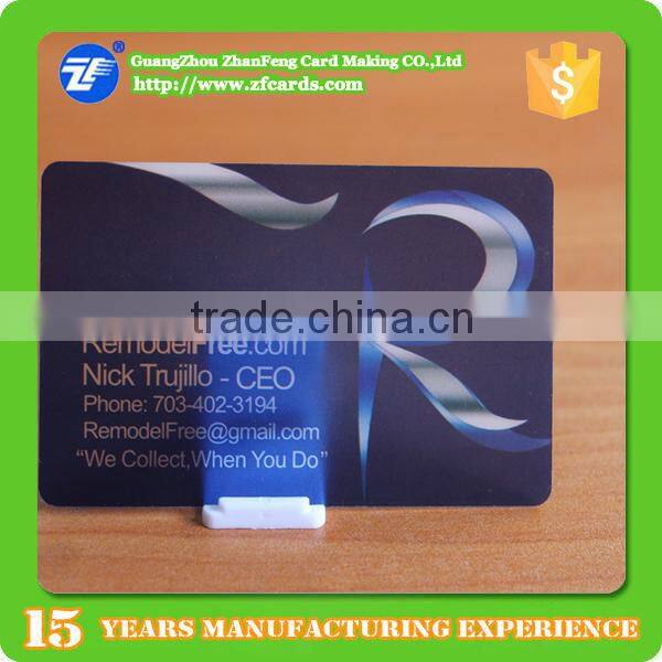 Custom CR80 Transparent Business Card Printed/ Clear Card Factory
