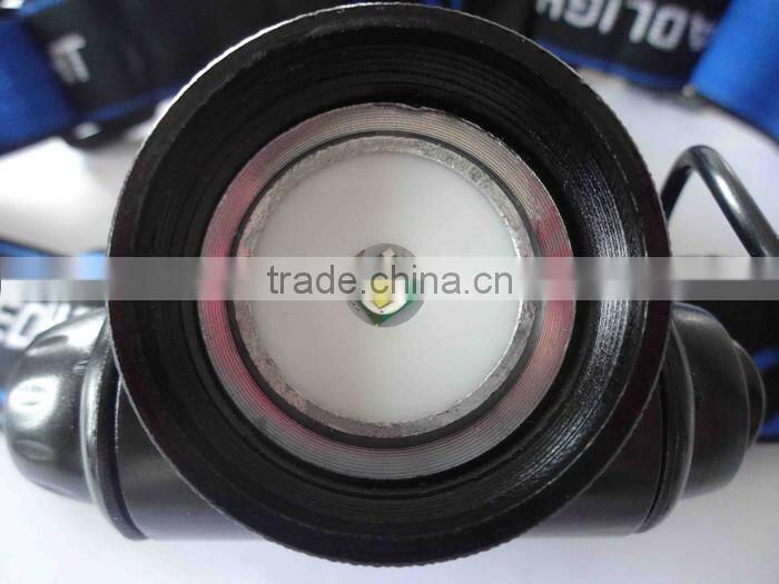 high power led car headlight, battery powered led headlight, rechargeable bicycle headlight head flashlight