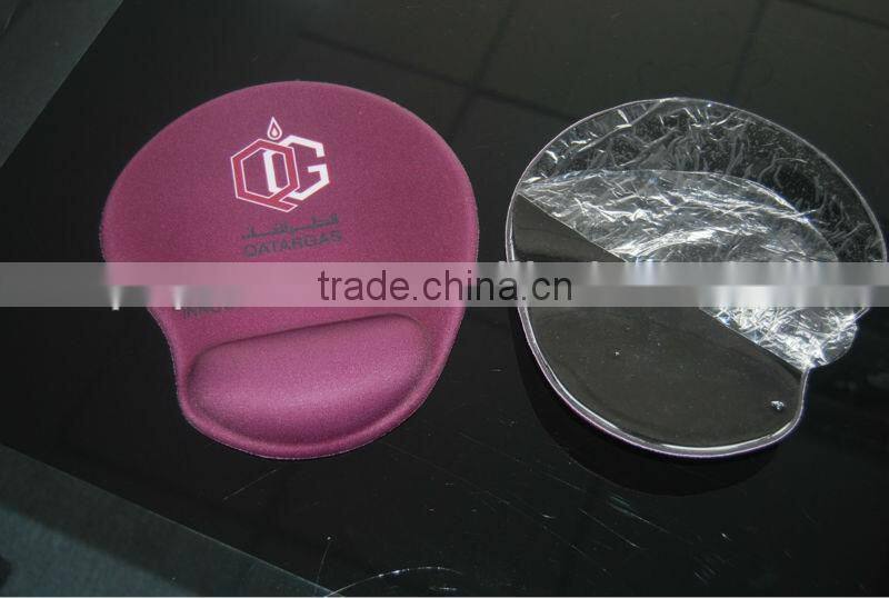 Gel wrist rest mouse pad ergonomic