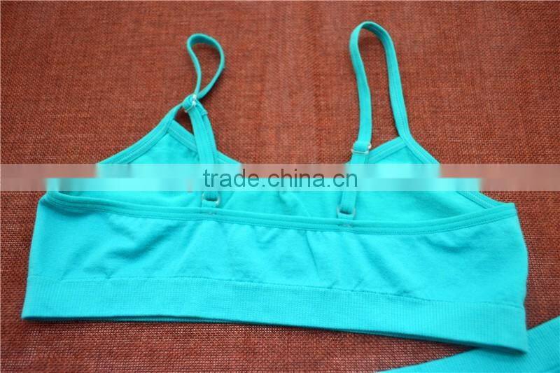 Hot lingerie seamless girls bra corp tops underwear