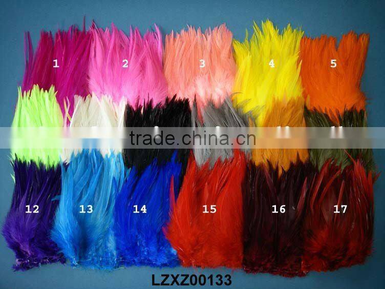 Black Rooster feather fringe trims LZAY1271027