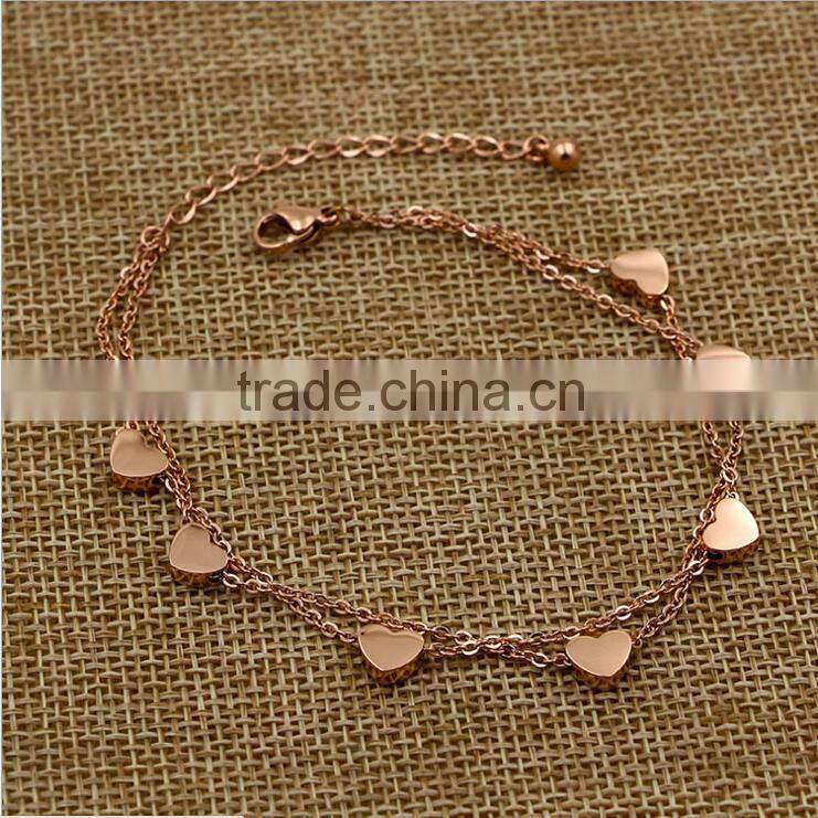 New Stock Fashion Stainless Steel Charm Bracelets for Women