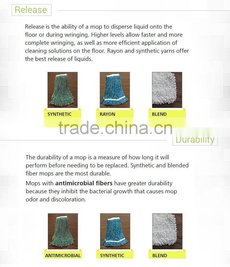 cut end mop cotton rope,colorful cotton mop wholesale