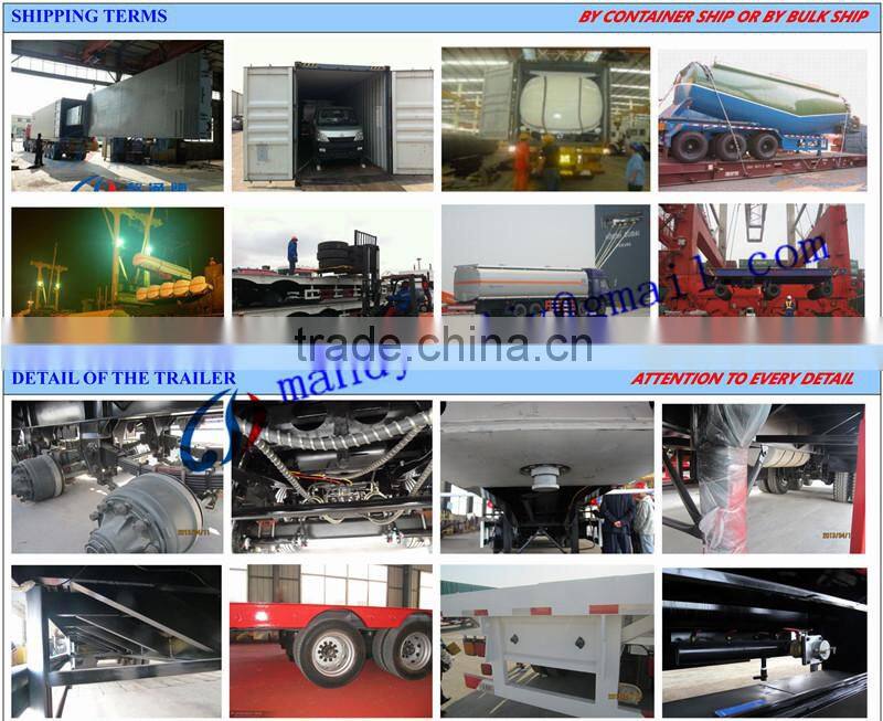 Best selling Aotong brand 2 axle car carrier semi trailer with light weight
