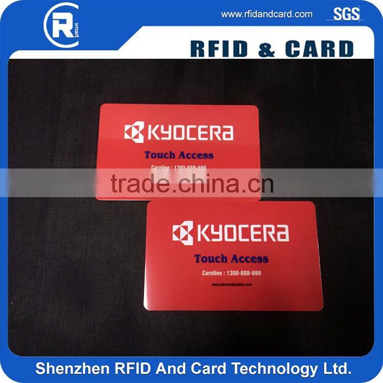 MIFARE DESFire EV1 2Krfid smart ISO PVC blank or printing card