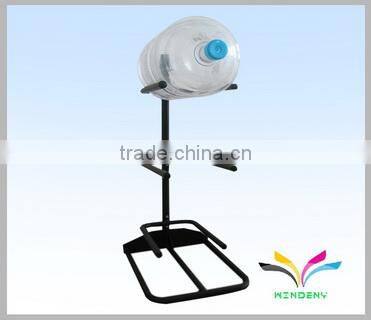 3 tier white foldable wire metal bottle rack