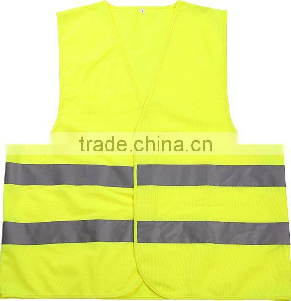 New Style Safety Vest With Pouch Adults Safety Vest En471 Short Sleeves Mesh Fabric Vest