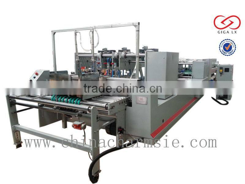 GIGA LXFG-1200 Used Automatic Folder Gluer Machine Off Line