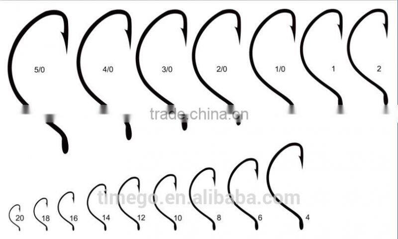 Chinese manufacturers Carbon Steel Fishhooks