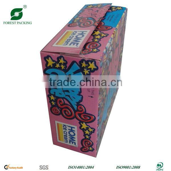 ICE CREAM CARDBOARD BOX
