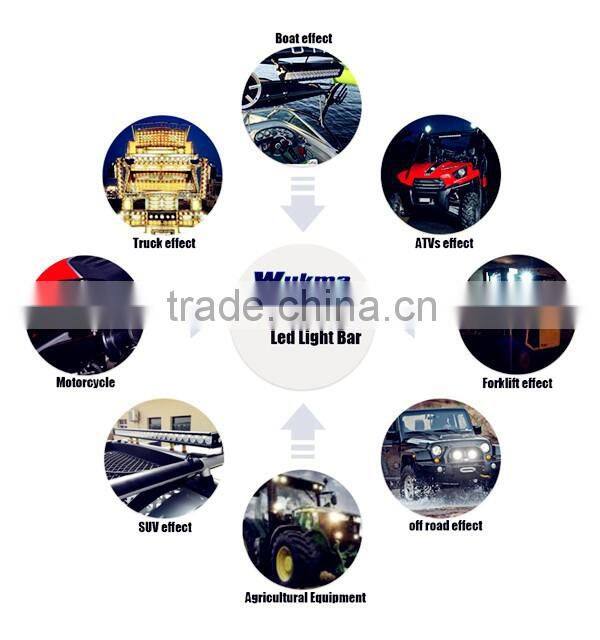 Supper bright 50w led working light 12v 24v 5leds 10w led work light for universal car offroad led driving light