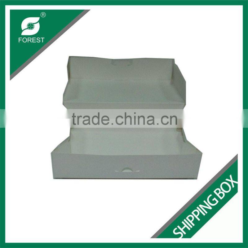 GLOSSY LAMINATION CARDBOARD COOKIES SHIPPING BOX FOLDED FOOD TAKE AWAY CARTONS PROMOTION