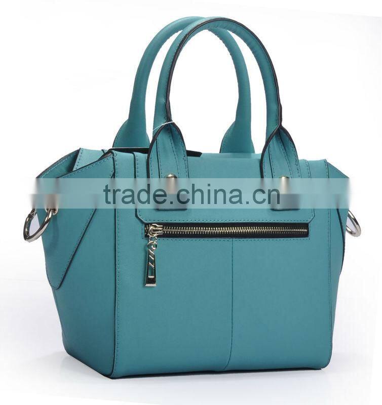 2014 Popular genuine leather handbag fashion brand handbag