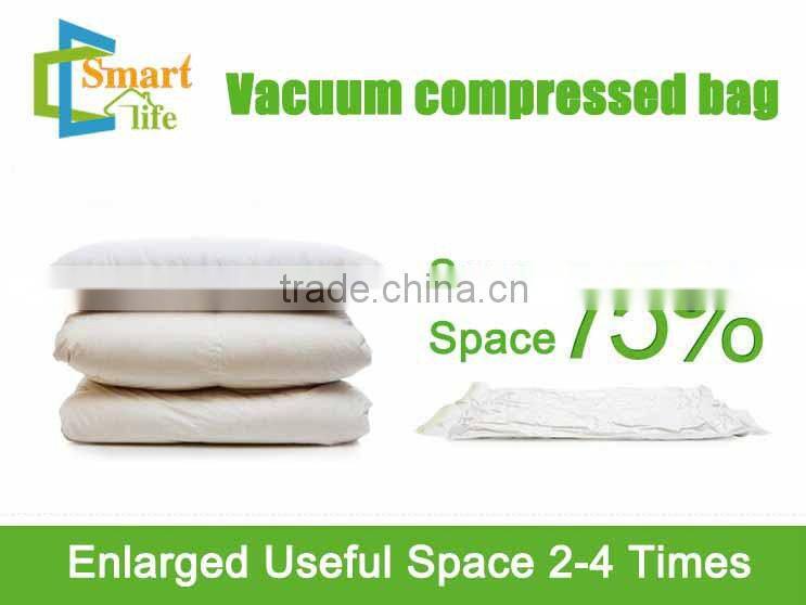 home storage vacuum plastic comforter storage bag for clothes
