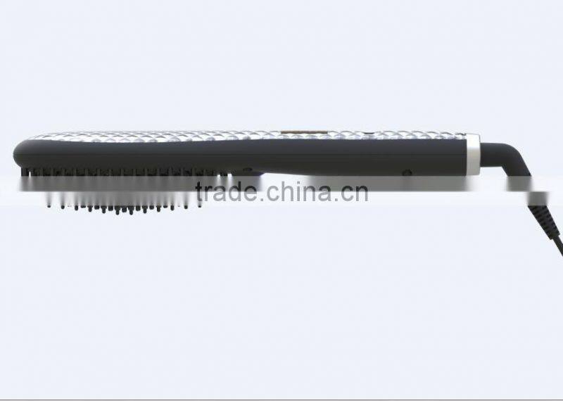2016 New Style Hair Straightening Brush Comb Electric Straight Brush