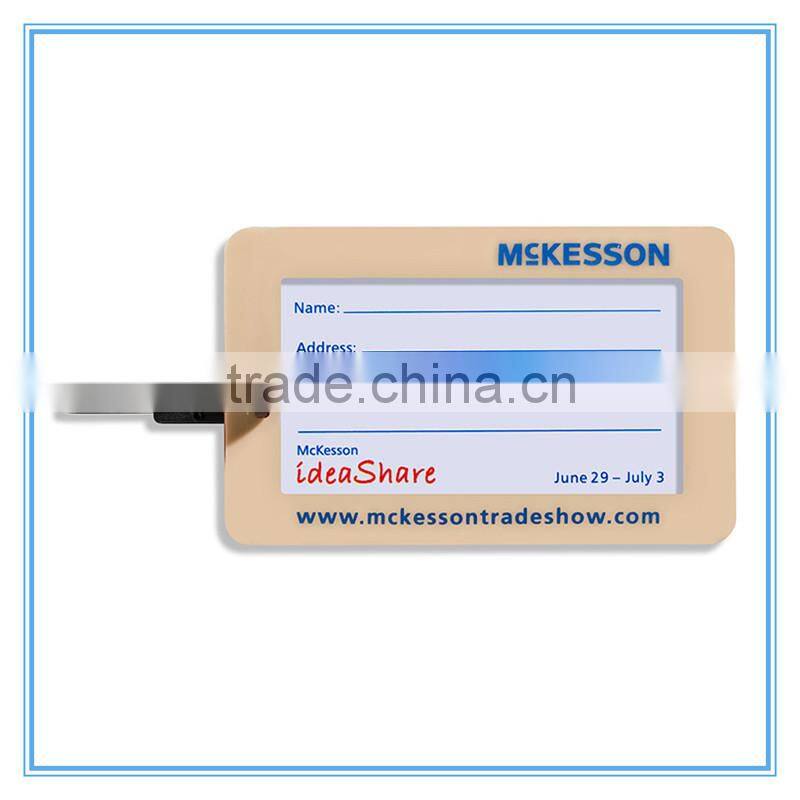 Custom travel luggage tag for promotion