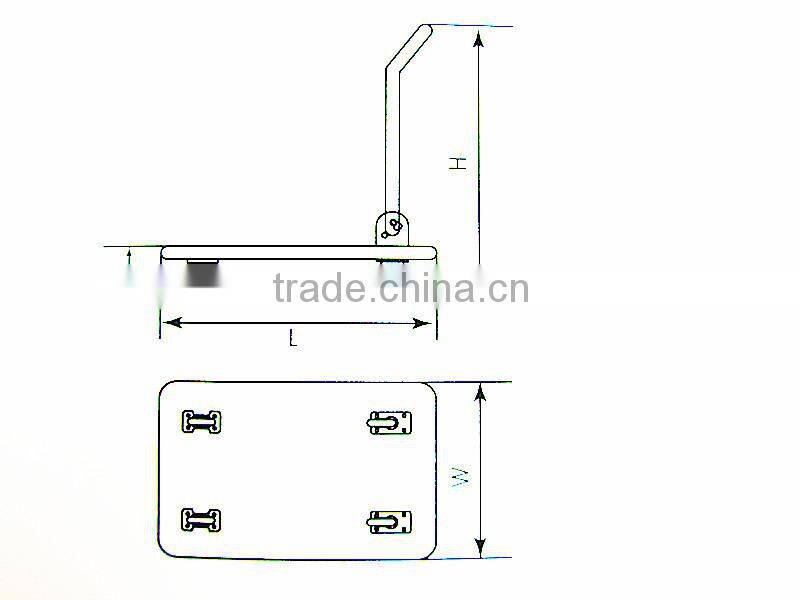 Hot sale cheap platform hand truck PH300