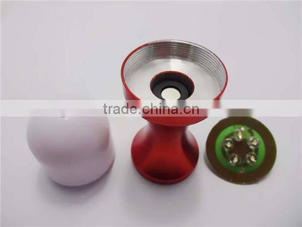 GS-8302 aluminum+ABS best wine glass 5 led flashlight torch from china