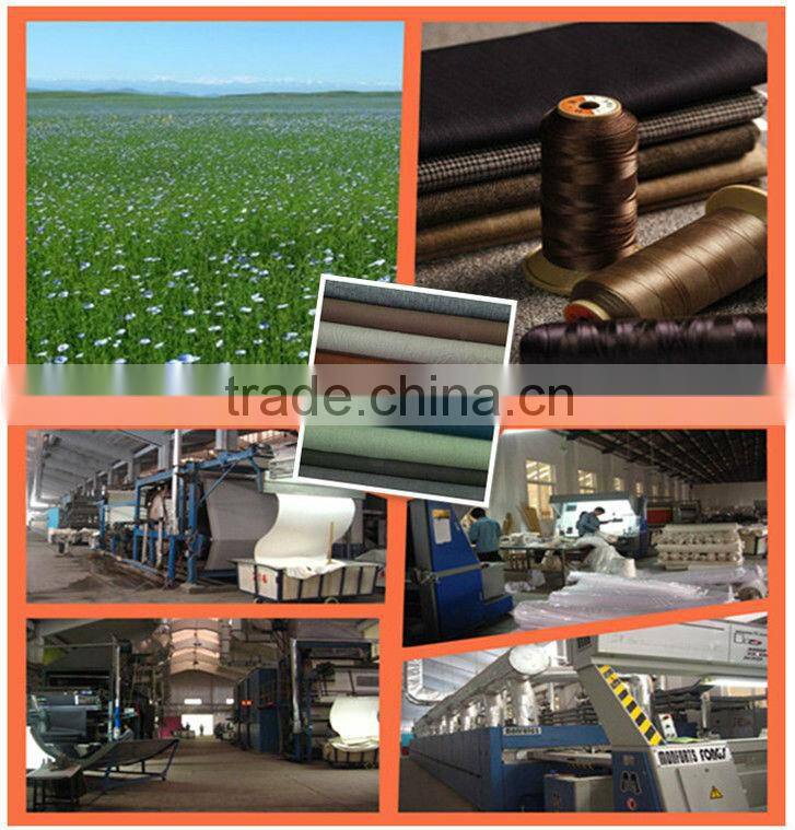 15*15 linen viscose blend printed fabric for shirt garment