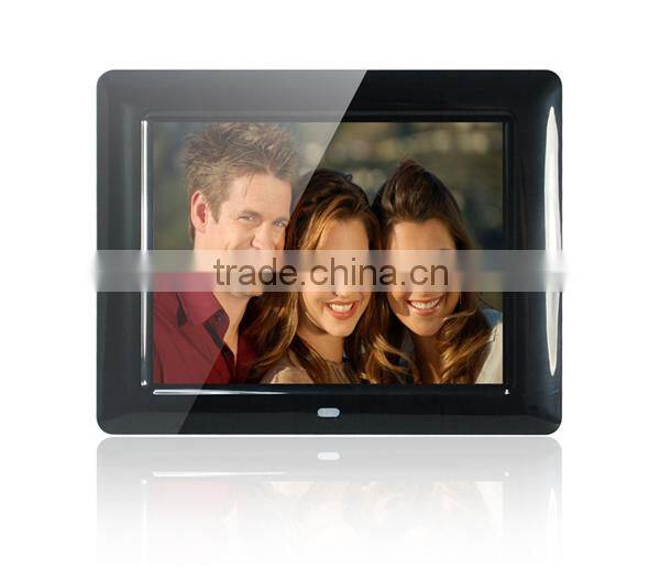 8" digital photo album high resolution digital photo frame