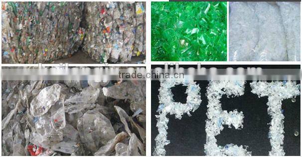 automatic plastic recycling machine pet/plastic bottle recycling machine