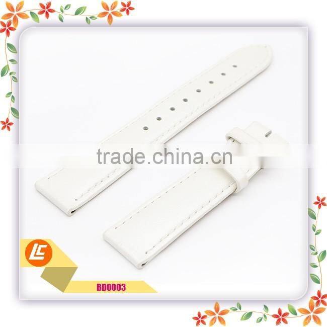 2016 Rose red real leather bracelet for women watch designed