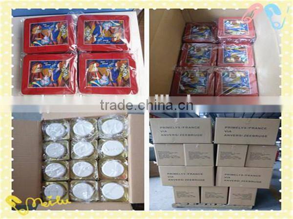 Round shaped Fruit plate tin can