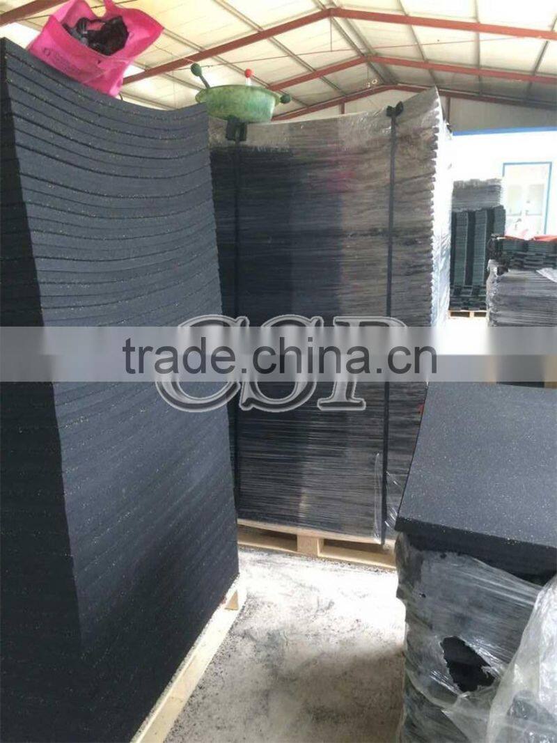 HOT SALES !!! Qingdao CSP black color cheap rubber sheet floor mat