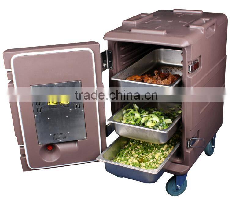 116 ltr Coffee Color Insulated Heated Storage Cabinets