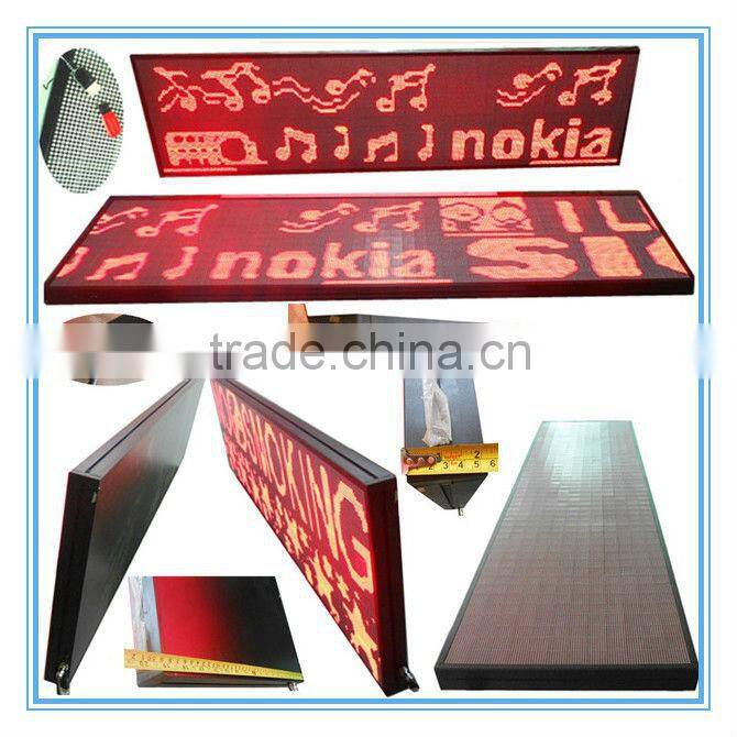 U disk Communication P4-96*384R LED advertising