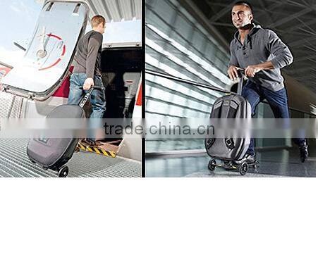 PC/EVA luggage abs luggage scooter luggage