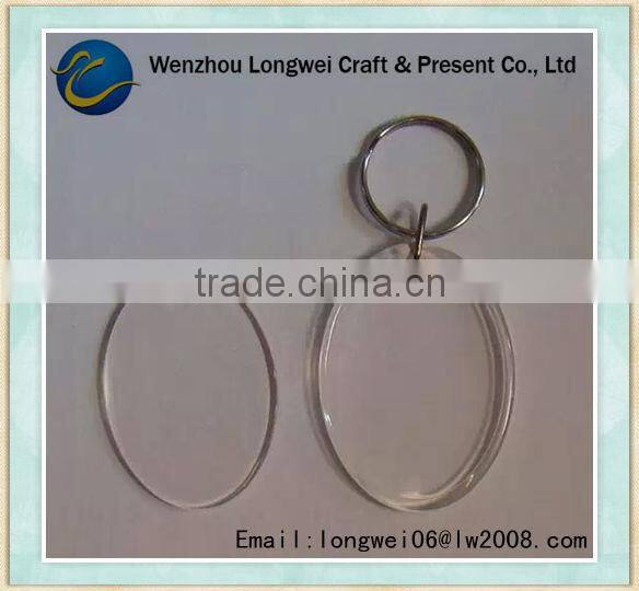 all types of acrylic keychain ring/crystal horse keychain