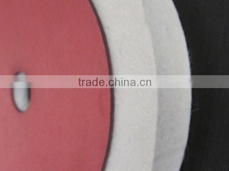100% wool felt disc wool polishing wheel