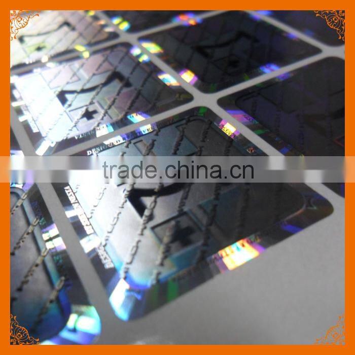 authenticity hologram security sticker maker