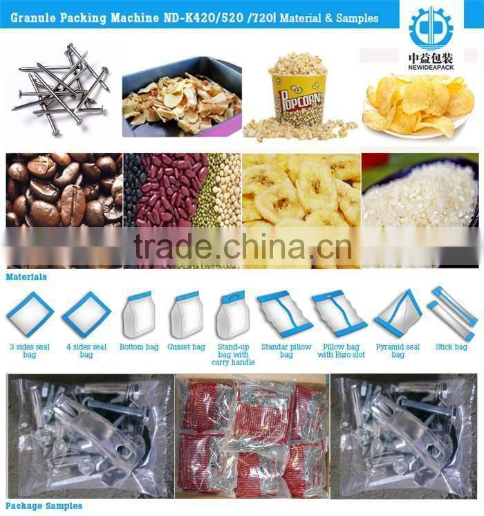 ND-K420/520/720/820 automatic Vertical counting and packing machine