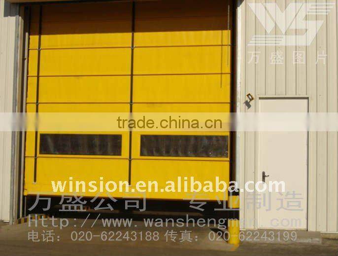 high speed stacking door