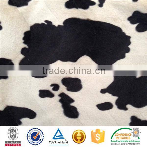animal print reactive cow printed fabric for upholstery sofa cover
