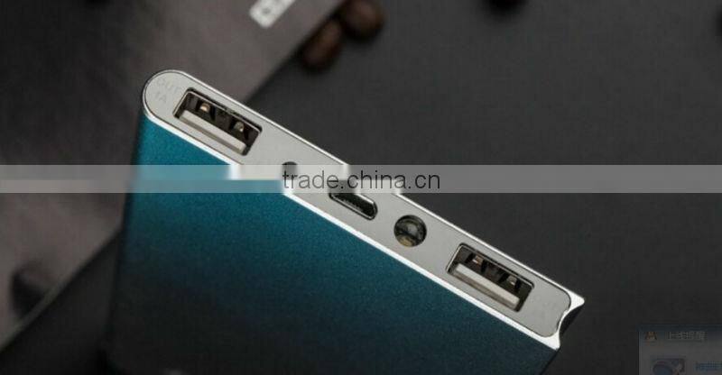 8000mAh universal portable power bank for all cell phones