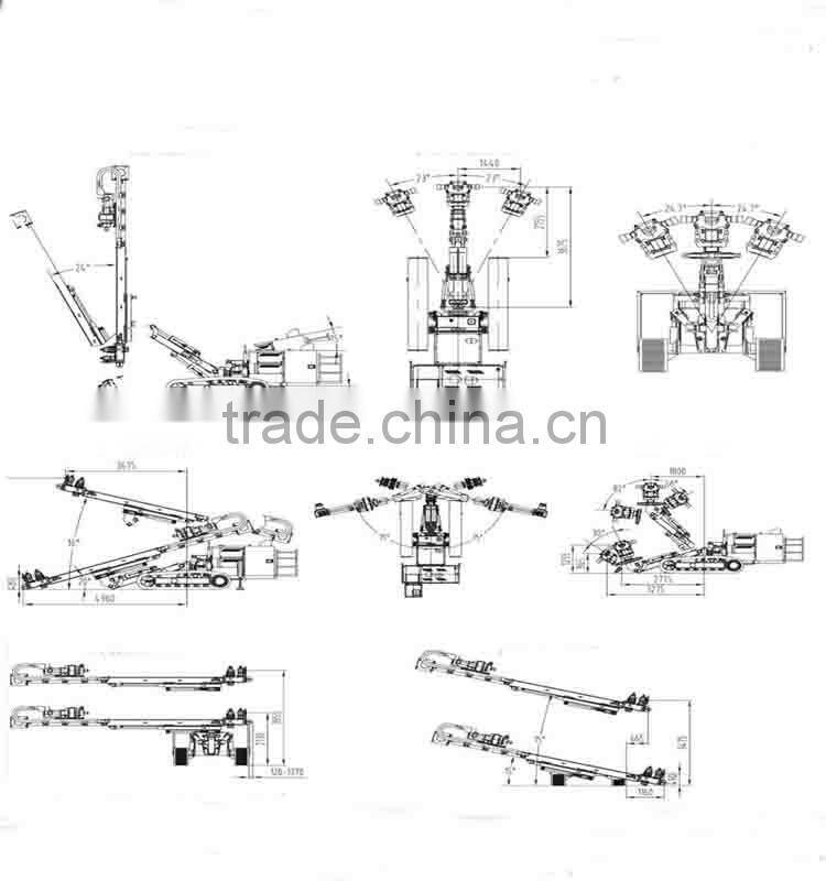 YUTONG Max Drilling depth 200mChinese Drilling Rig For Sale