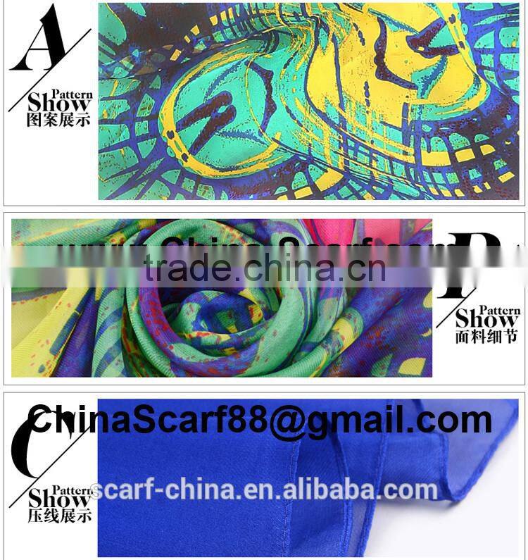 Large chiffon scarf wholesale