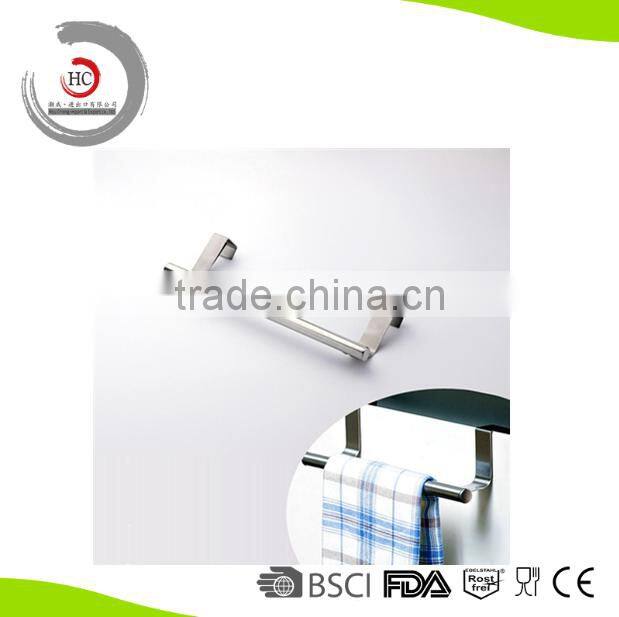 Stainless steel kitchen towel hanger multi-function door hook HC-SDH10