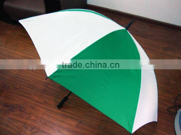 Single Canopy Fiberglass Golf Umbrella Windproof